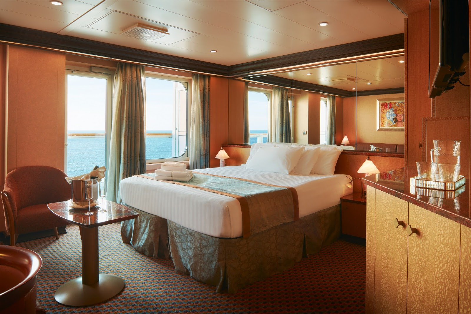 Viagem Europa-Brasil no Costa Diadema